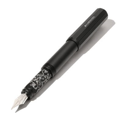 Ferris Wheel Press Aluminum Carousel Fountain Pen - Bearrington Black