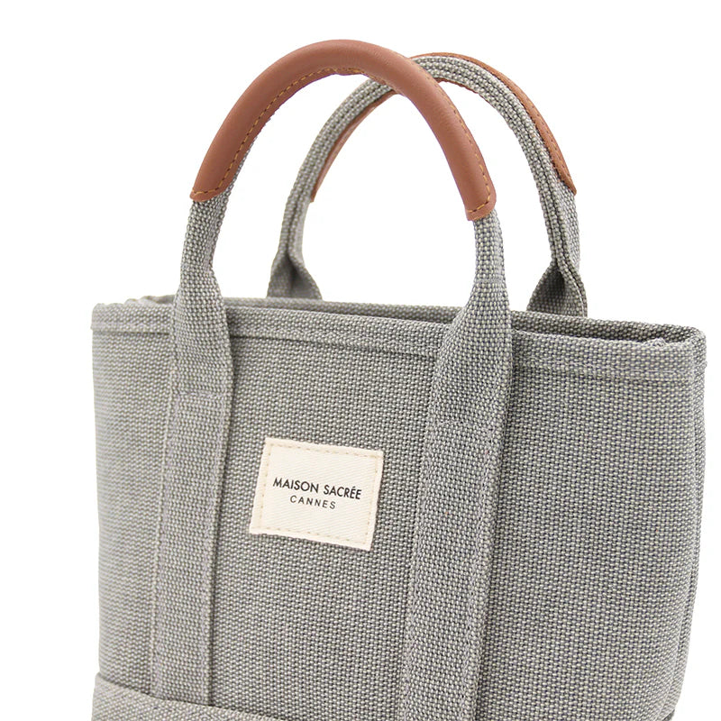 Miramar Gray Extra Mini Handbag