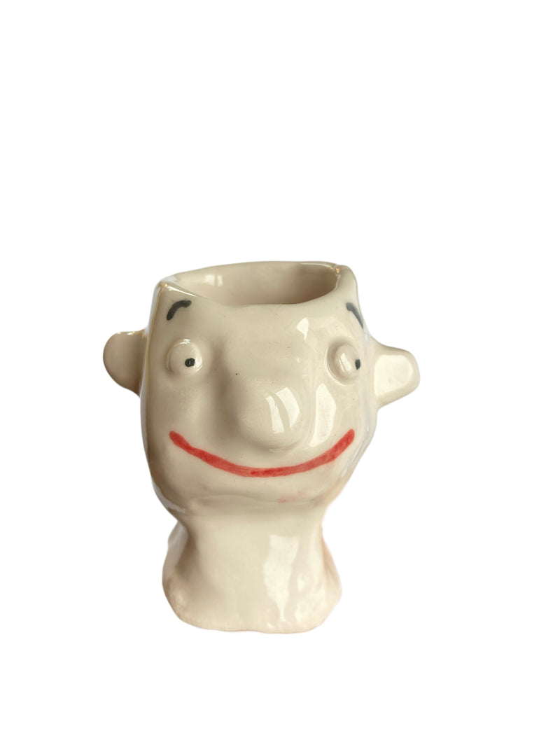 Happy Face - Candle Holder/Match Holder