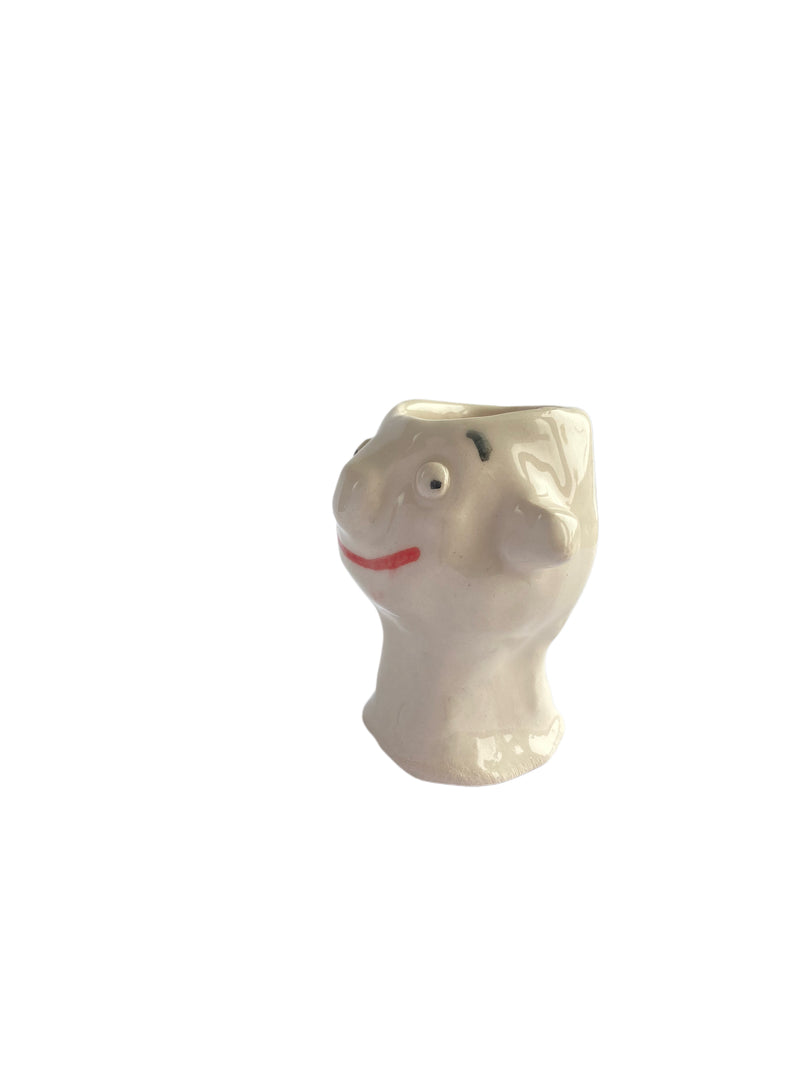 Happy Face - Candle Holder/Match Holder