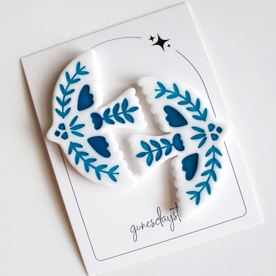 Ceramic Effect No:8 Earring