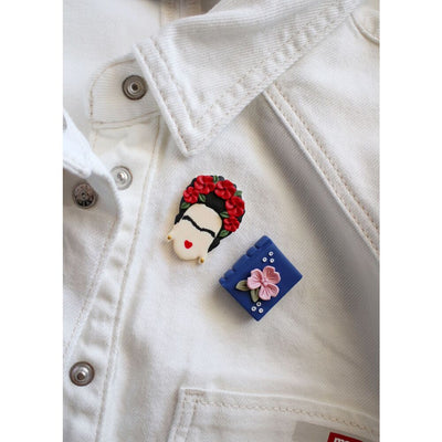 Frida Kahlo Brooch