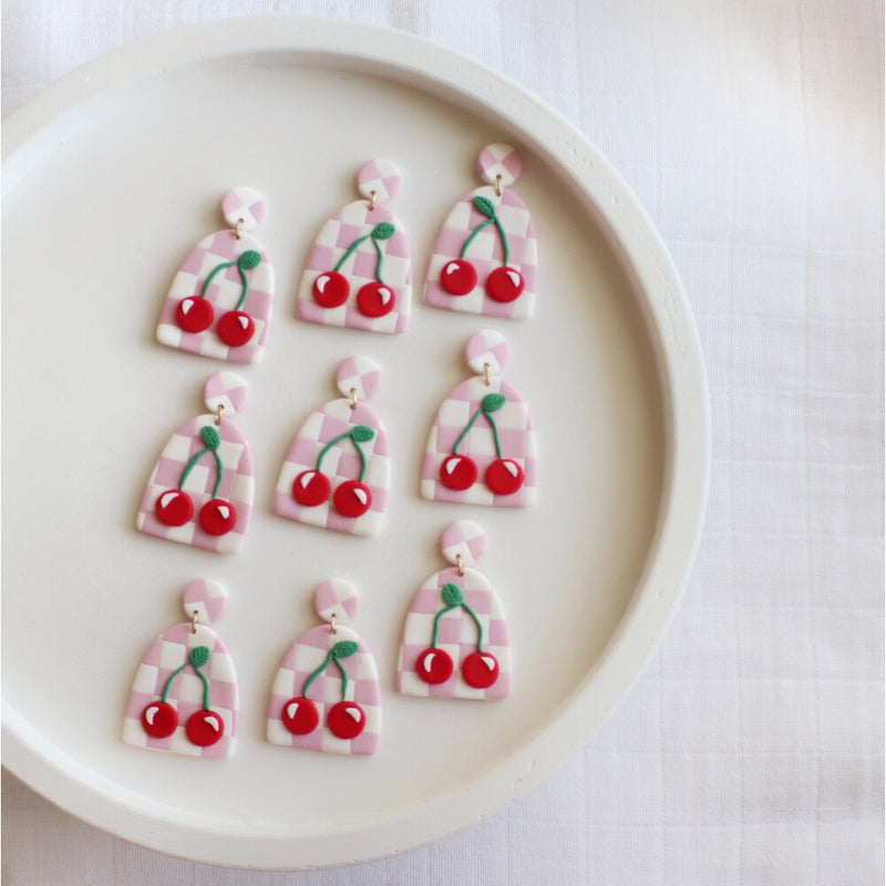Candy Cherry Earring