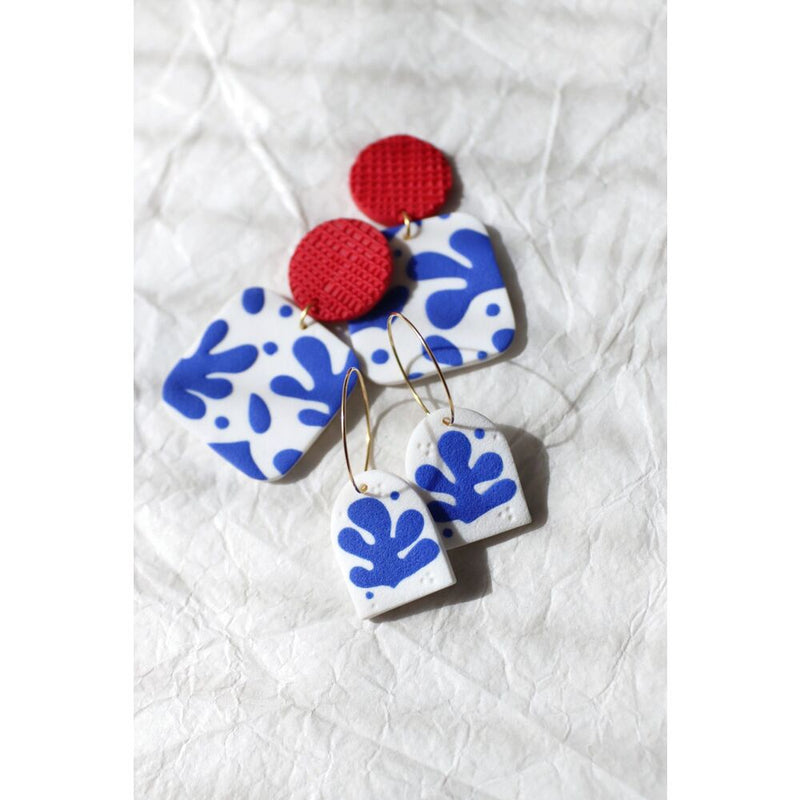 Marin Coral Earring