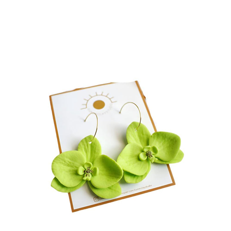 Orchid Earring