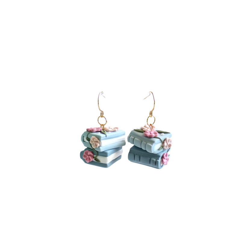 Autumn Books Earring