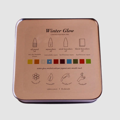 Kış Işıltısı Özel Boya Seti (Sınırlı Sayıda Metal Kutu)