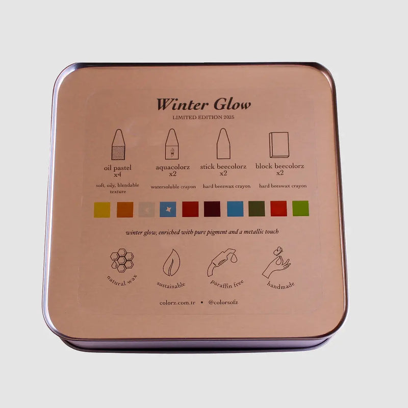 Kış Işıltısı Özel Boya Seti (Sınırlı Sayıda Metal Kutu)