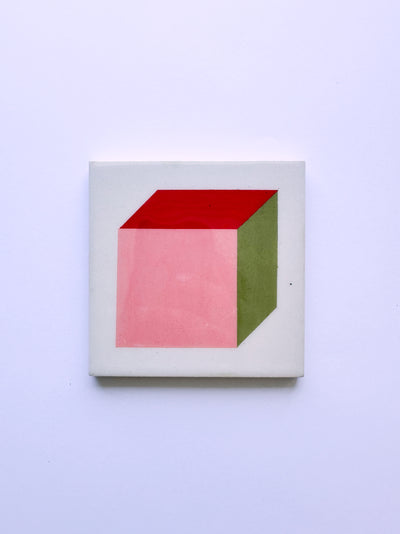 "ColorBlock" Seramik Bardak Altlığı