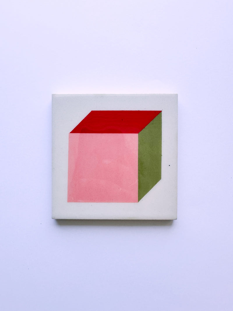 "ColorBlock" Seramik Bardak Altlığı
