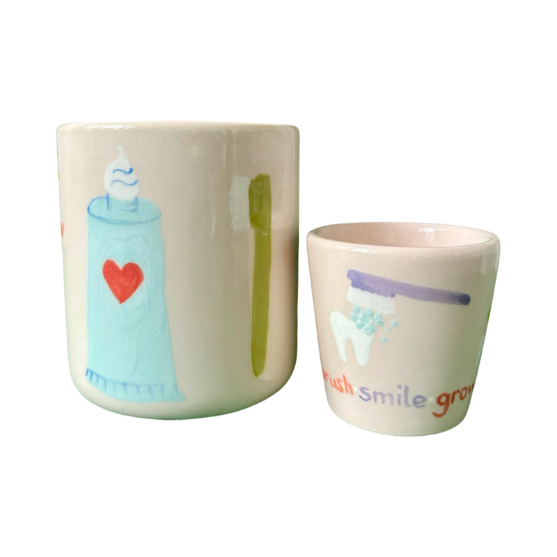 Toothbrush Holder - Cup set of 2