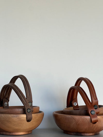 Pia Bowl Walnut-Brown