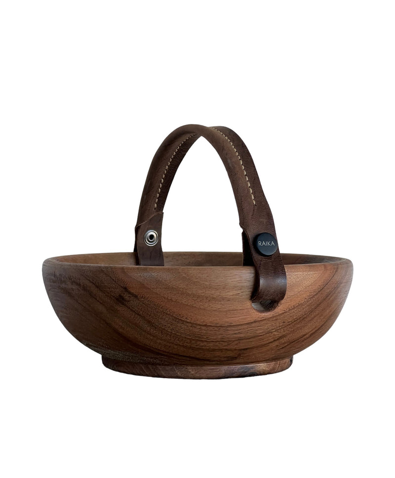 Pia Bowl Walnut-Brown