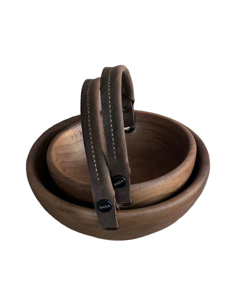 Pia Bowl Walnut-Brown