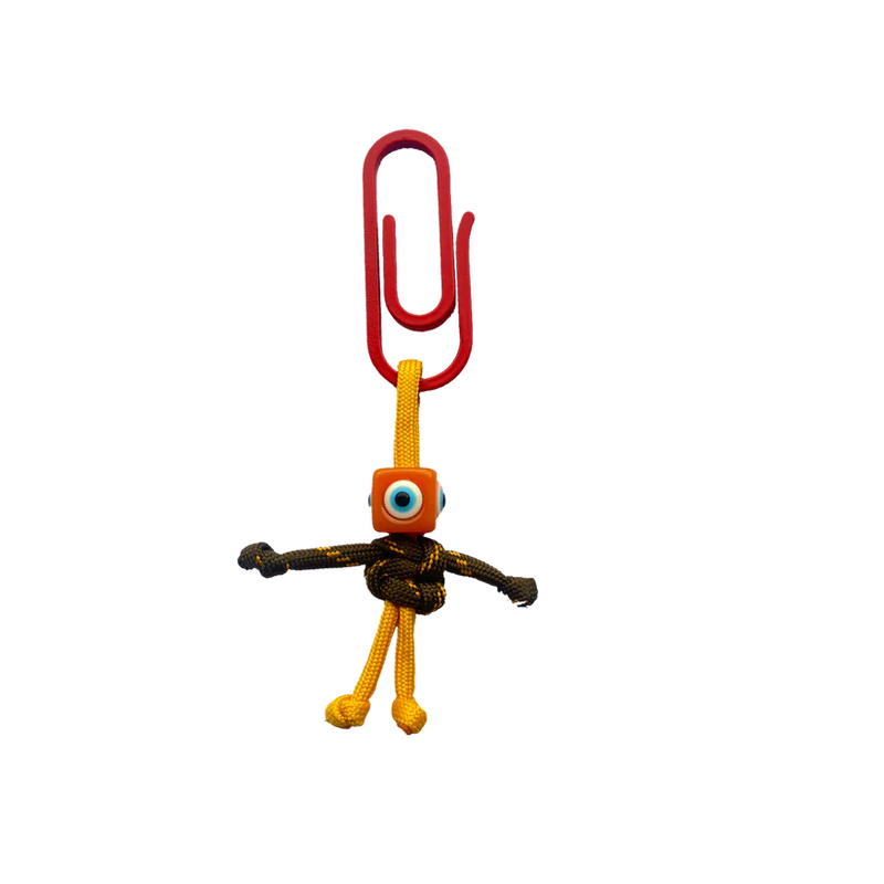 Monster Mike Keychain with Clip