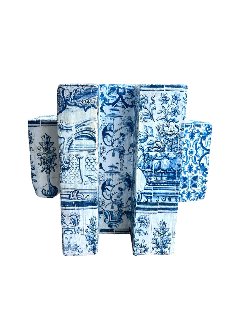 Dicas Blue Ceramic Coffee Table