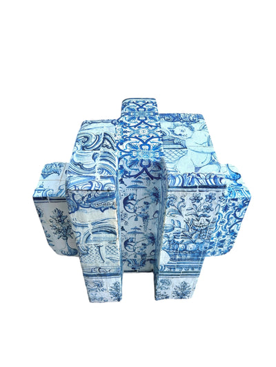Dicas Blue Ceramic Coffee Table