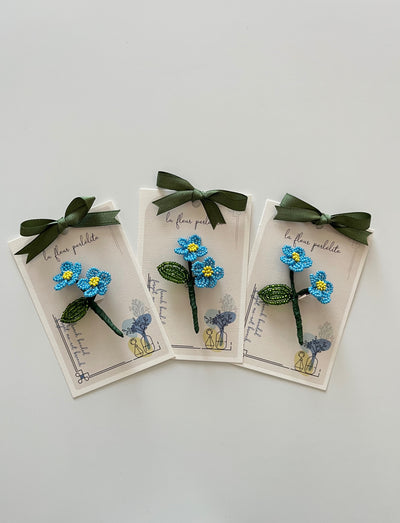 Unutma Beni Çiçeği Broş