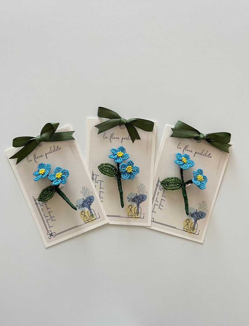 Unutma Beni Çiçeği Broş