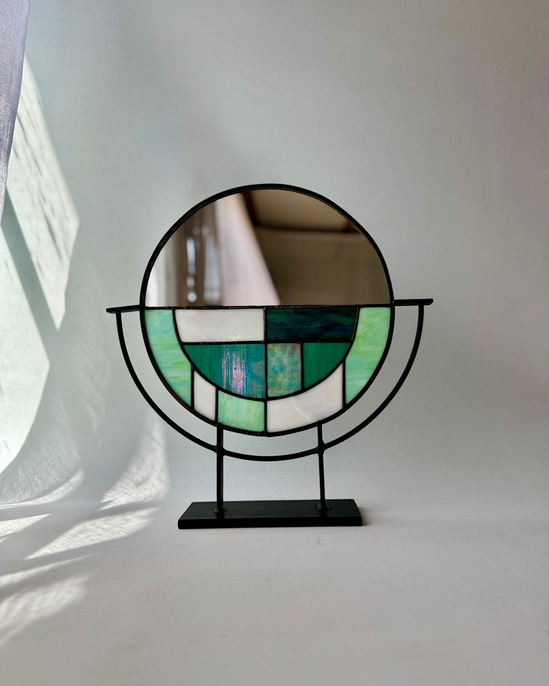Amirallas Stained Glass Mirror