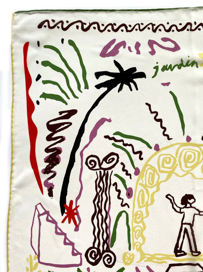 Jardin Paradis Silk Scarf