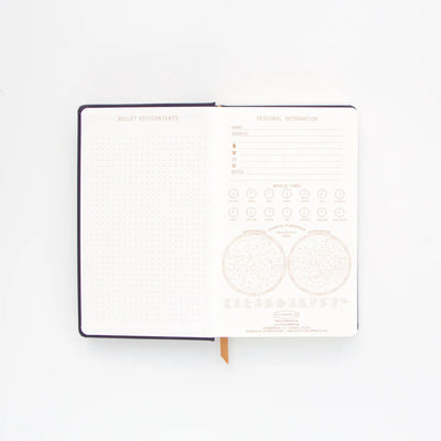 DesignWorks Ink Cloth Journal - Moon Phases