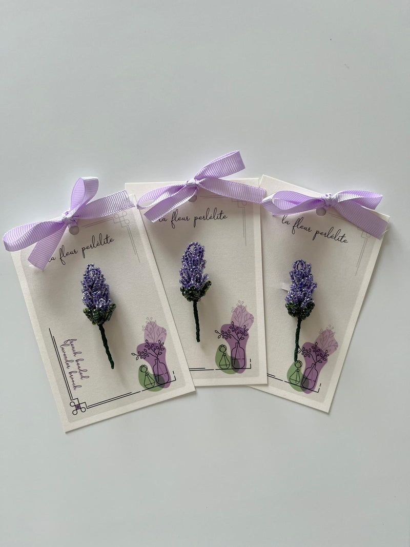 Lavender Brooch