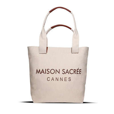 Le Soleil Printed Tote Bag