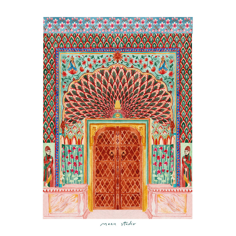 Lotus Gate Art Print