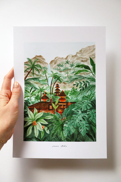 Bali Art Print