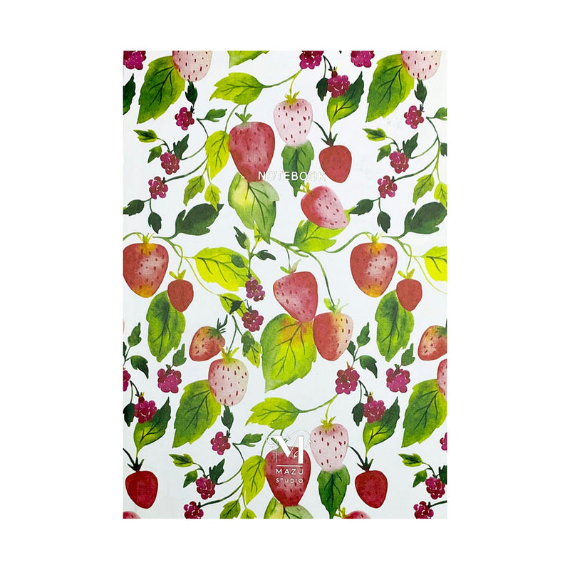 Berries Lined Notebook