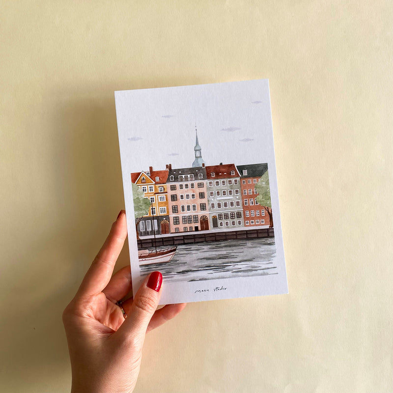 Copenhagen Art Print