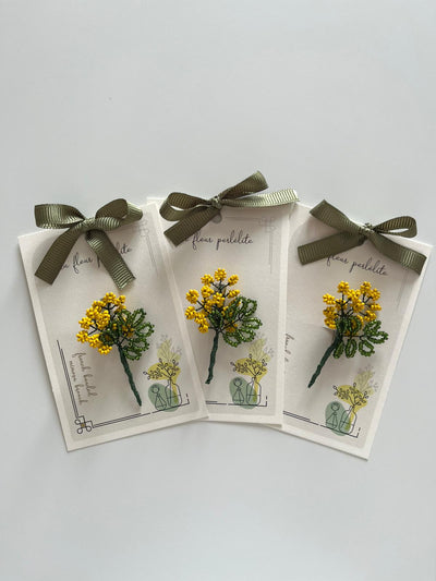 Mimosa Brooch