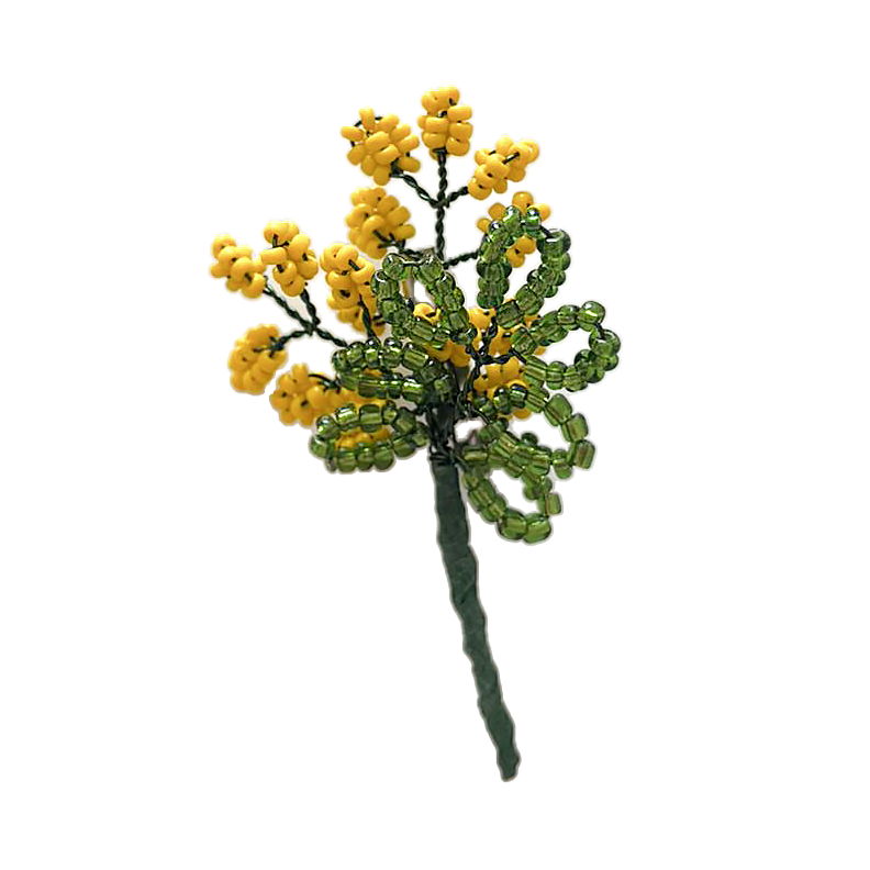 Mimosa Brooch