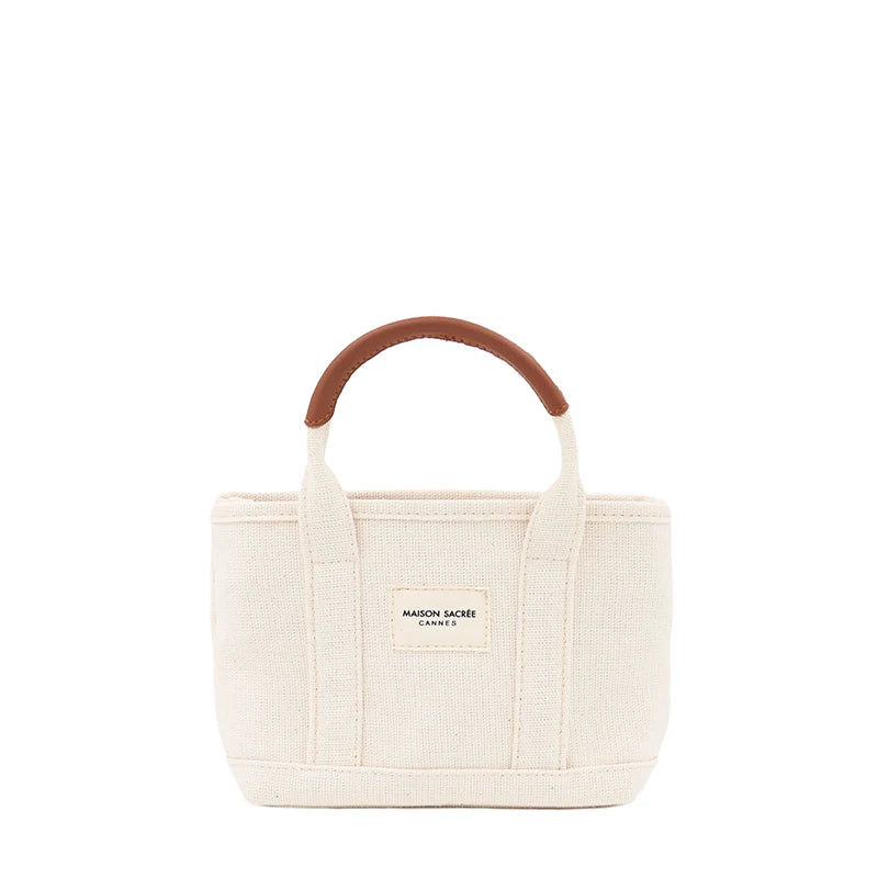 Miramar Beige Extra Mini Handbag