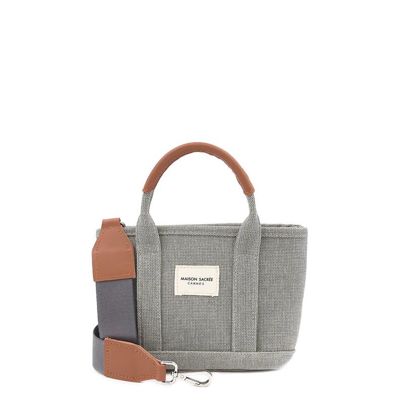 Miramar Gray Extra Mini Handbag