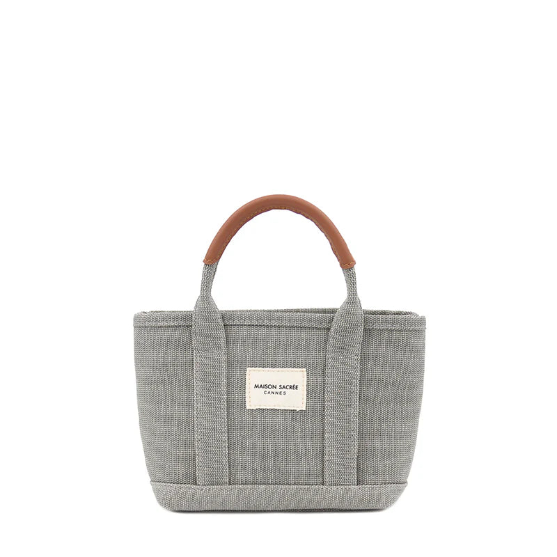 Miramar Gray Extra Mini Handbag