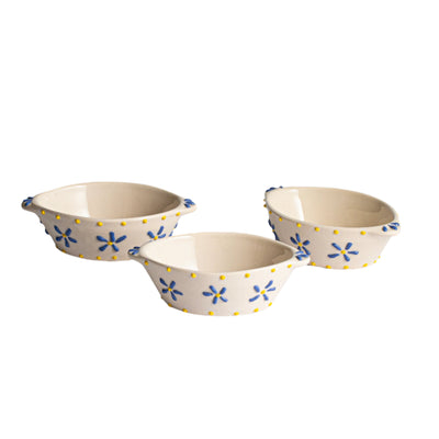 Petals Oval Mini Kase 3'lü Set