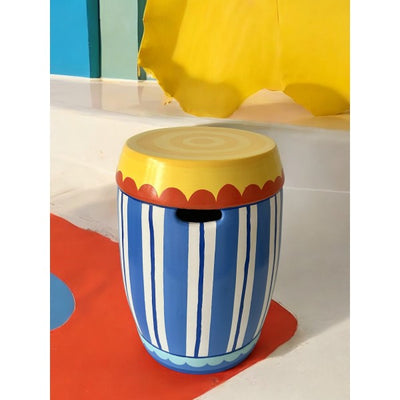 Colorful Boni Ceramic Stool