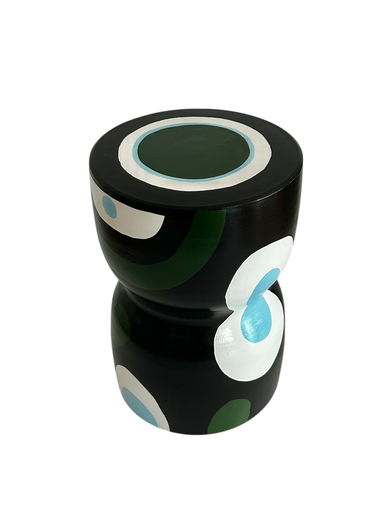 Black Pani Ceramic Coffee Table