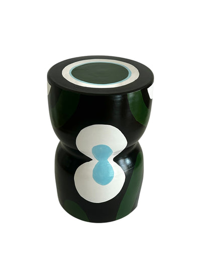 Black Pani Ceramic Coffee Table