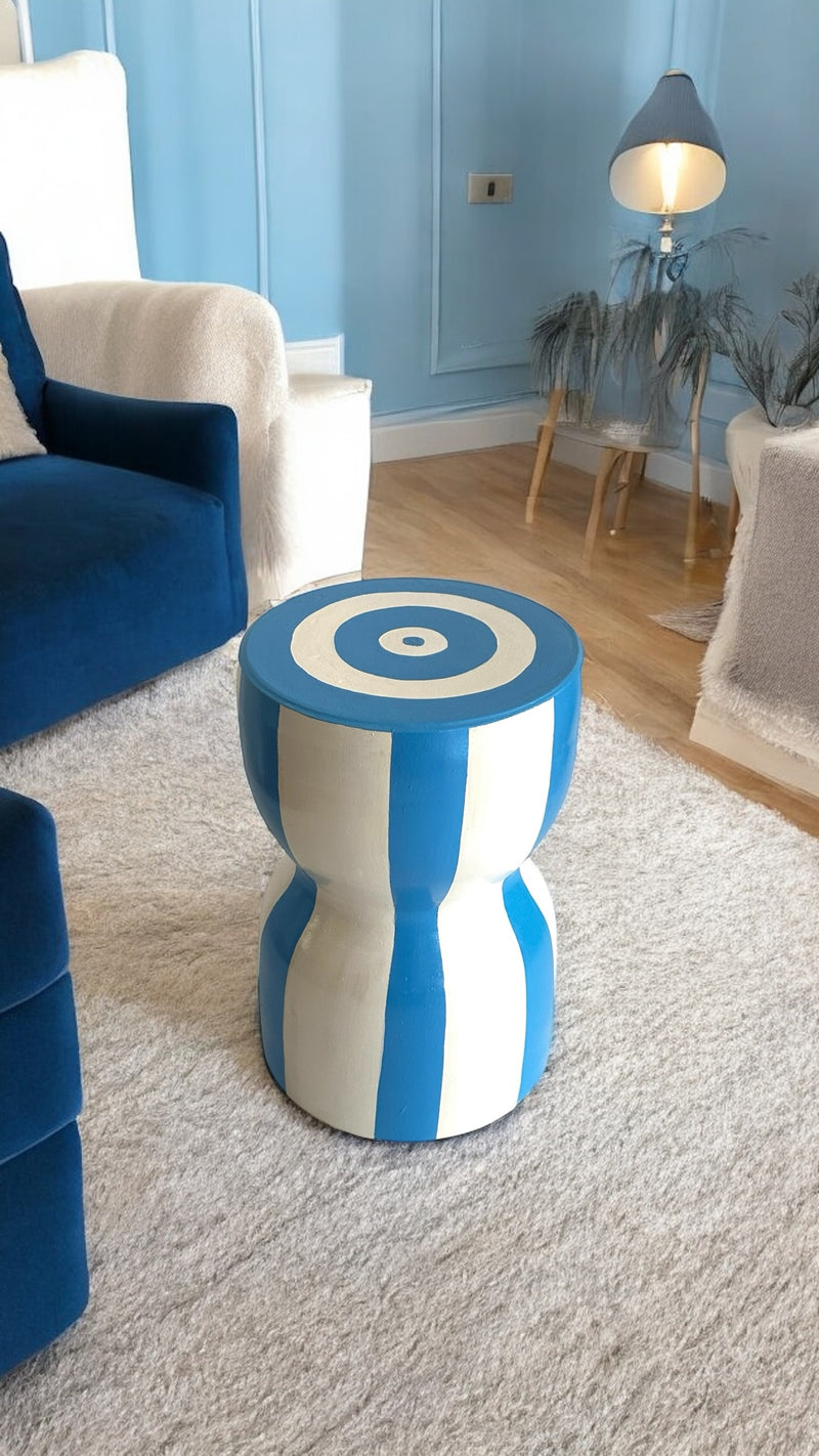 Blue Pani Ceramic Coffee Table
