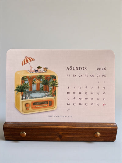 2026 Desk Calendar