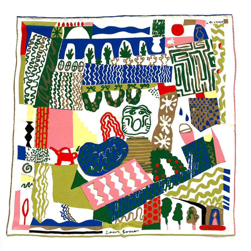 Sacro Bosco Silk Scarf