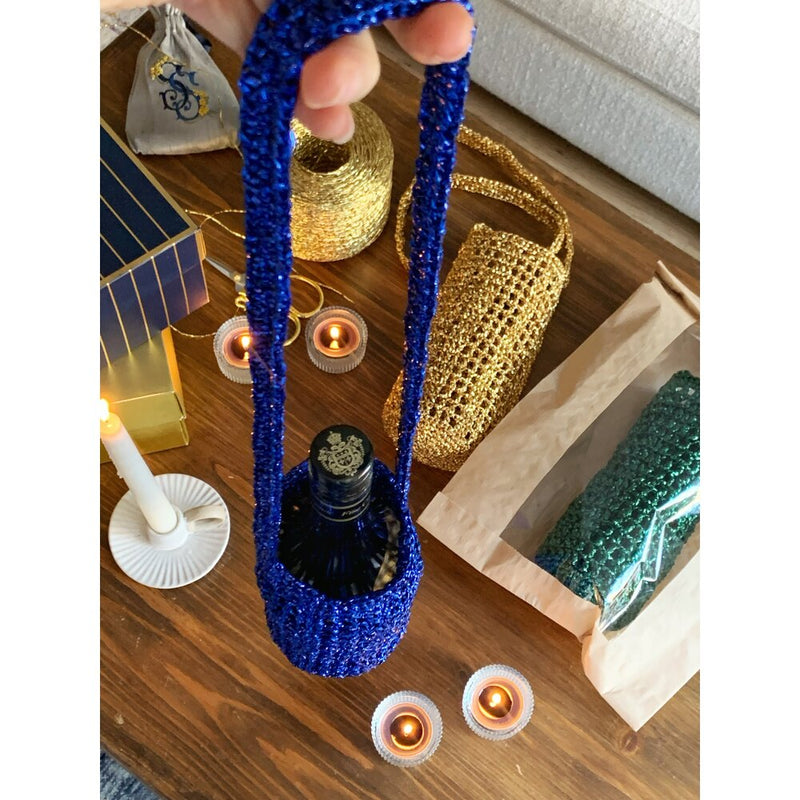 Bottle Bag / Knitted Bottle Bag