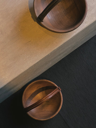 Pia Bowl Walnut - Tan