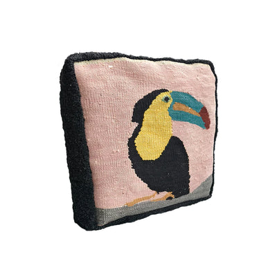 Tucan Hand Woven Cushion