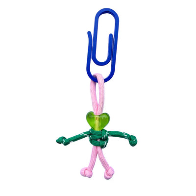 Heart Keychain with Clip