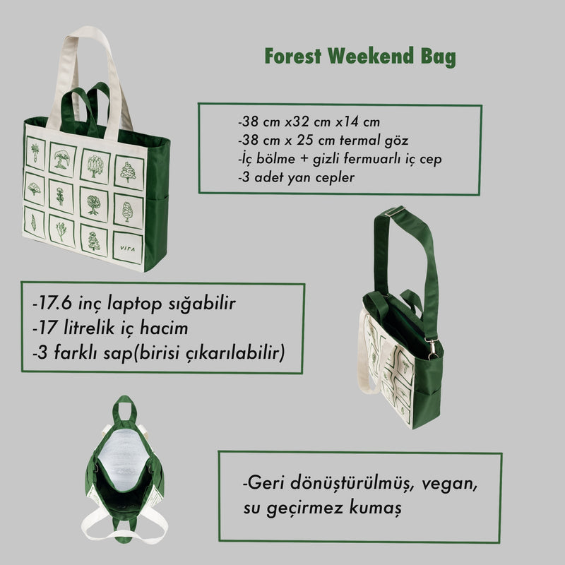 Forest Weekend Bag