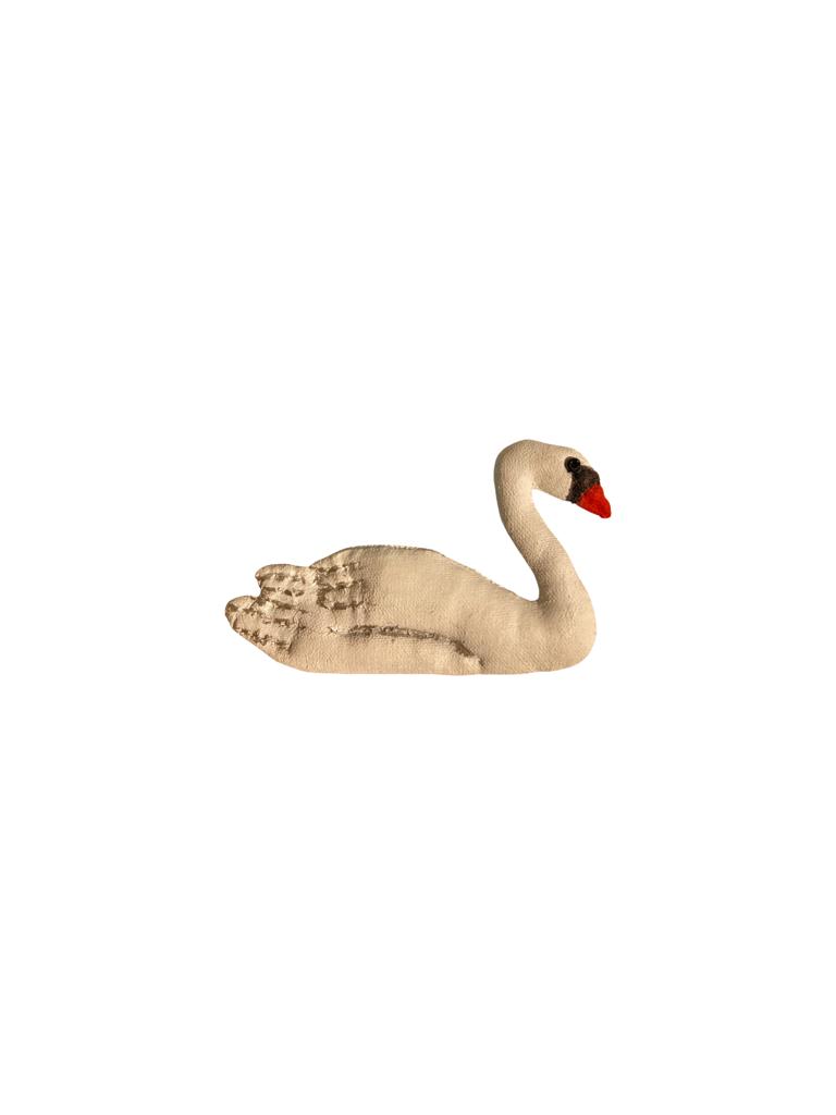 Mini Swan Brooch